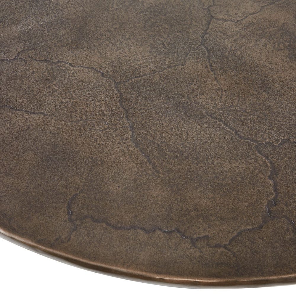Uttermost Madrone Golden Dark Bronze Bistro Table ~ Indoor & Outdoor Use - Image 3