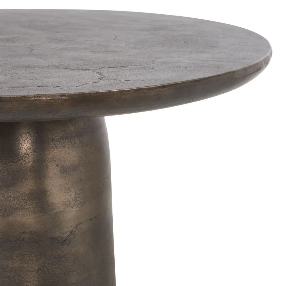 Uttermost Madrone Golden Dark Bronze Bistro Table ~ Indoor & Outdoor Use - Image 4
