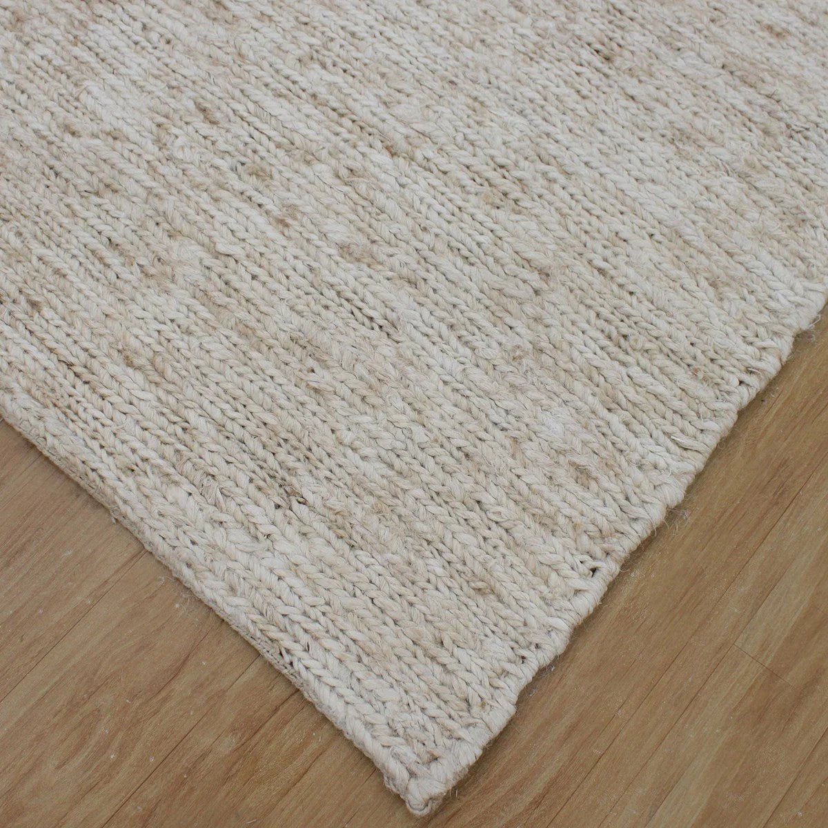 Uttermost Makula Hand Knotted Ivory Jute Rug ~ 6' x 9' - Image 5