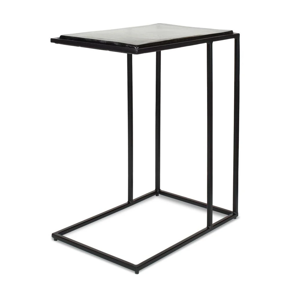 Uttermost Mateo Black Iron Accent Table