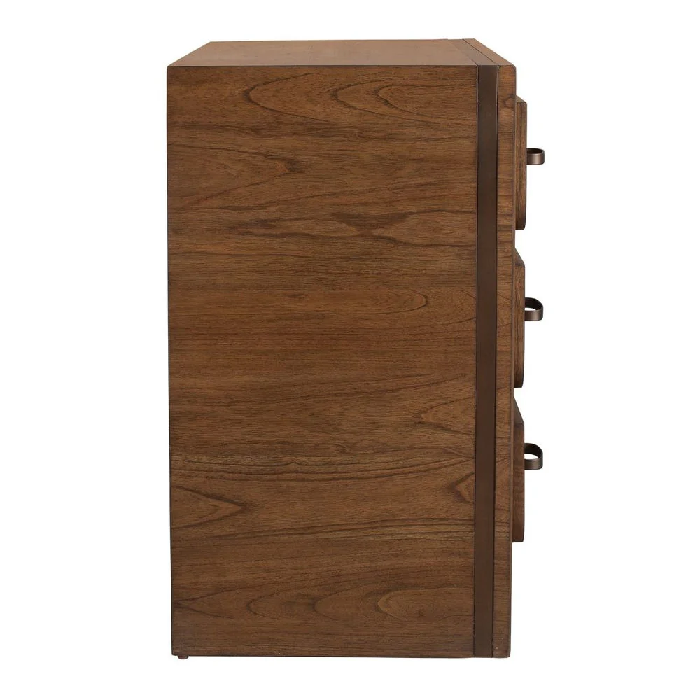 Uttermost McKagan Mindi Wood 3- Drawer Chest - Image 4