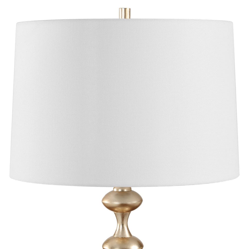 Uttermost Meila Antique Brass Table Lamp - Image 5