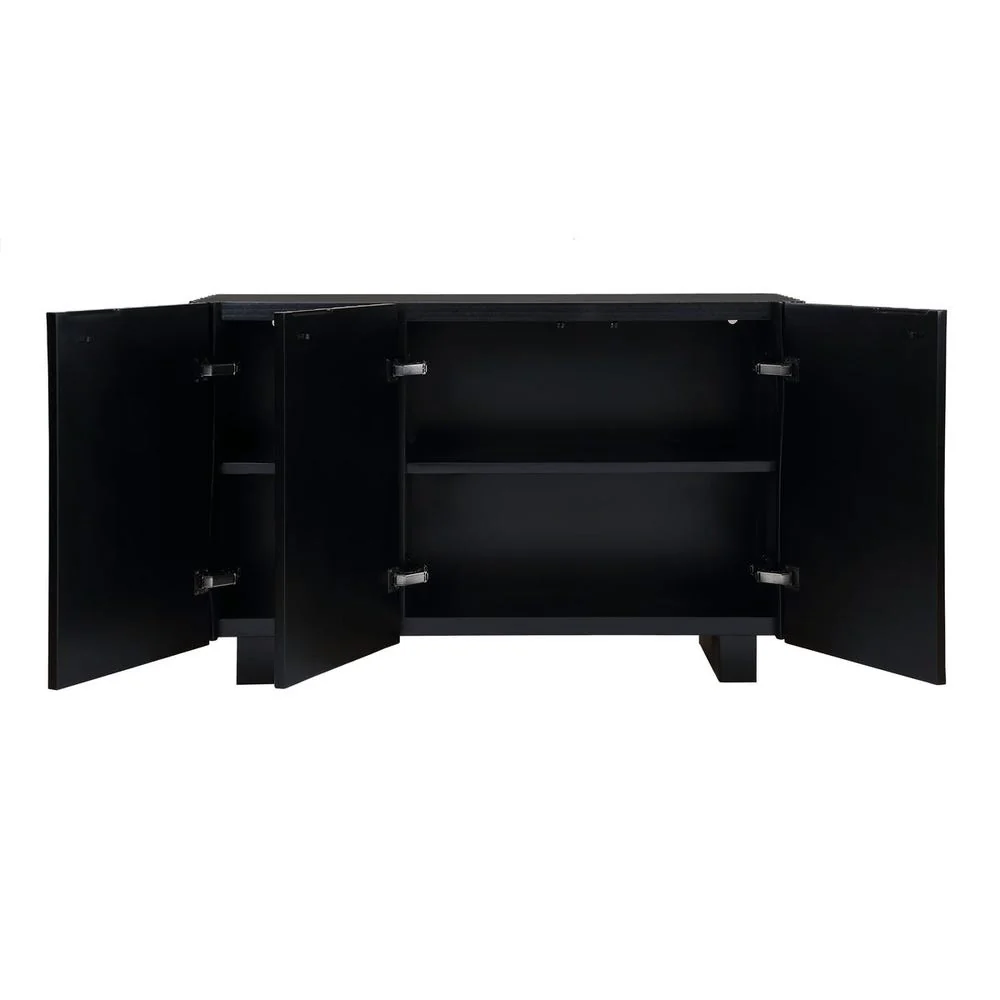 Uttermost Mercado Hand- Carved Three- Door Cabinet - Image 10