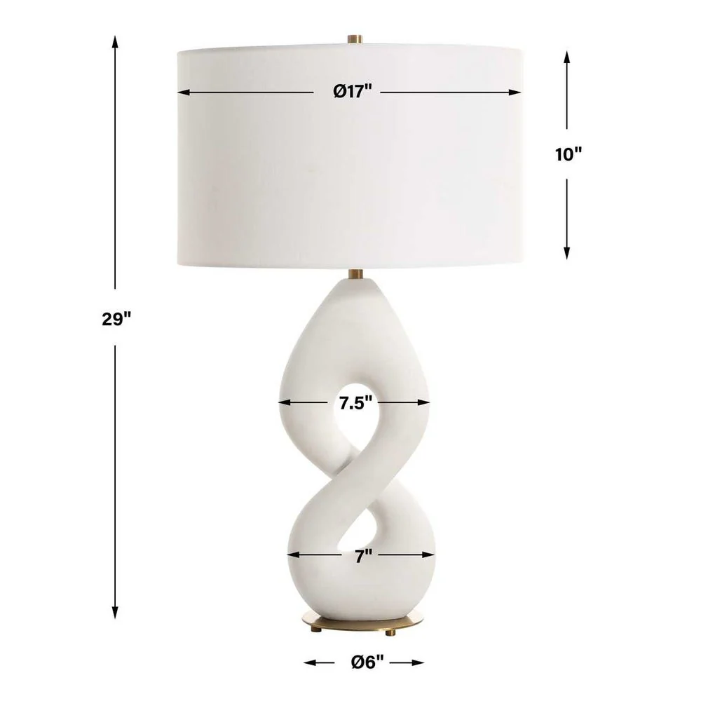 Uttermost Meridian Modern Table Lamp - Image 6