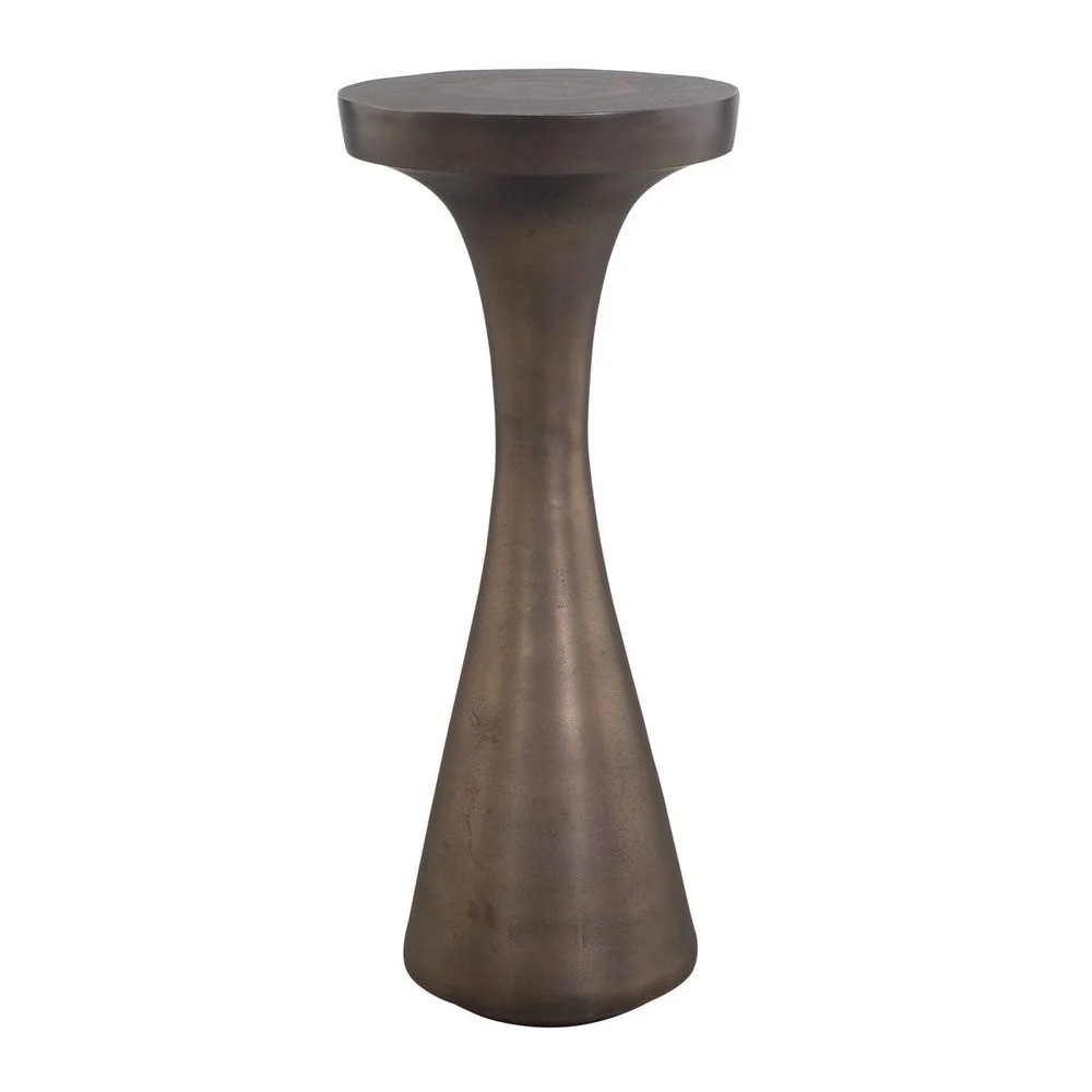 Uttermost Miko Dark Bronze Drink Table ~ Indoor And Outdoor Use - Image 2