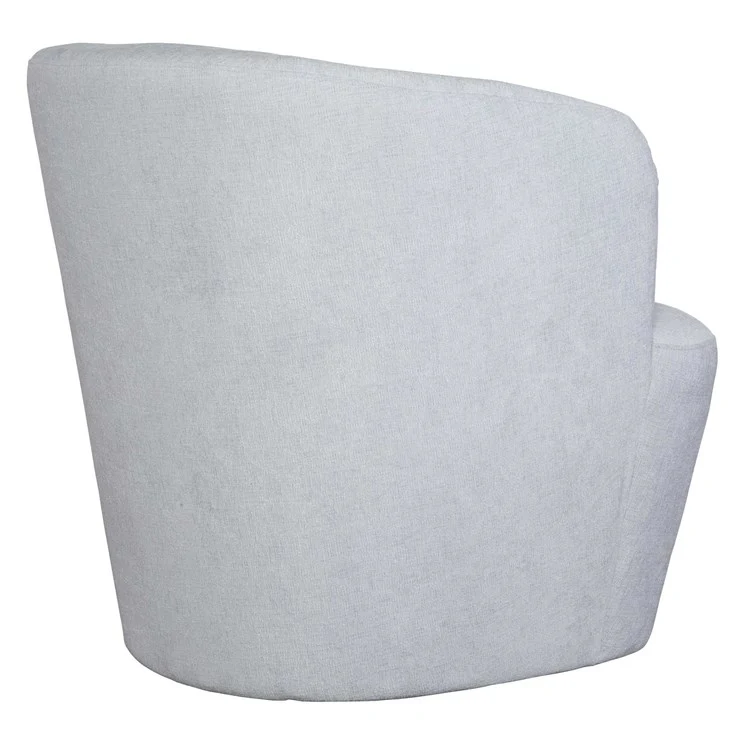 Uttermost Mist Cloud Blue Barrel Swivel Chair - Image 6