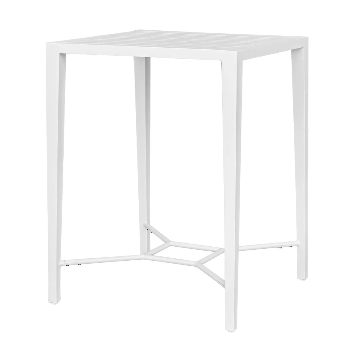 Uttermost Montellano Crisp White Outdoor Bar Table - Image 6