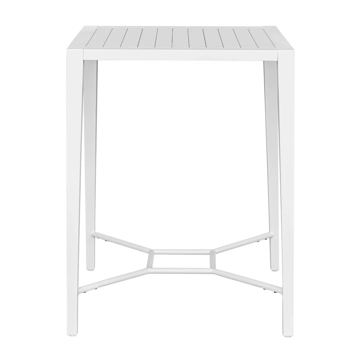Uttermost Montellano Crisp White Outdoor Bar Table - Image 7