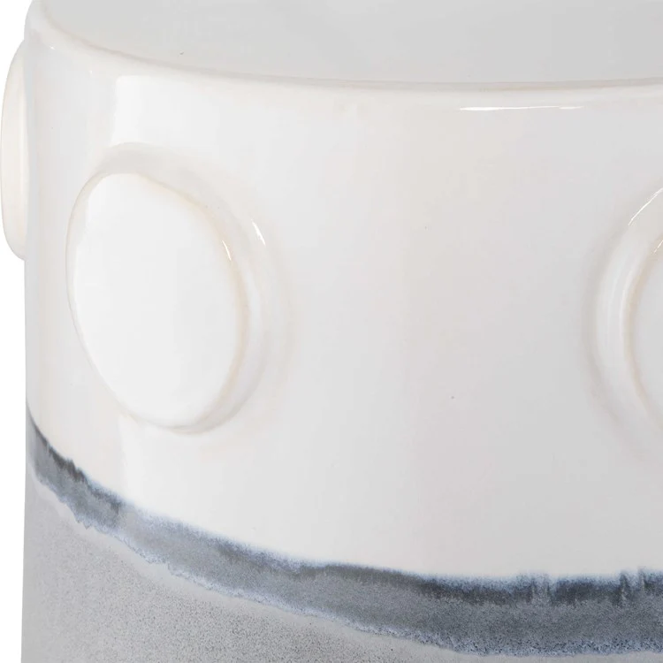 Uttermost Mulvane Glazed Ceramic Garden Stool - Image 4