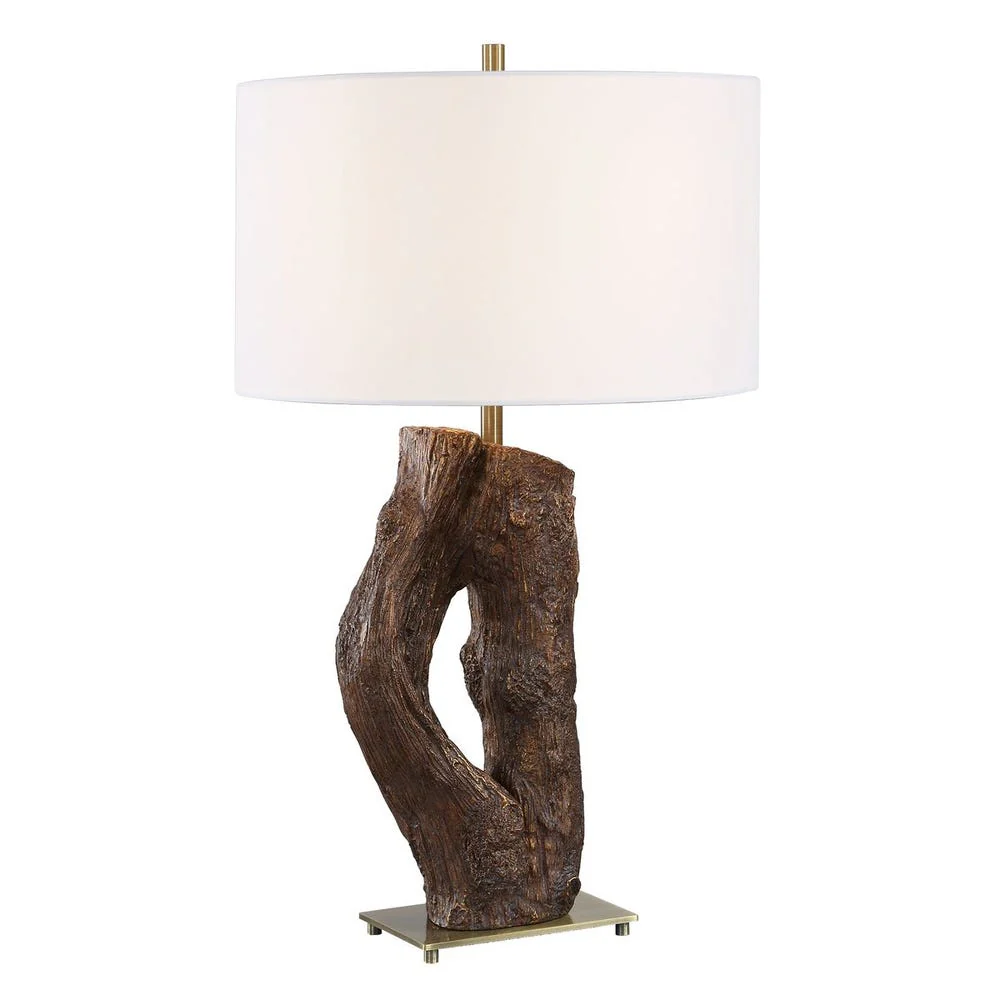 Uttermost Namath Textured Wooden Table Lamp - Image 7