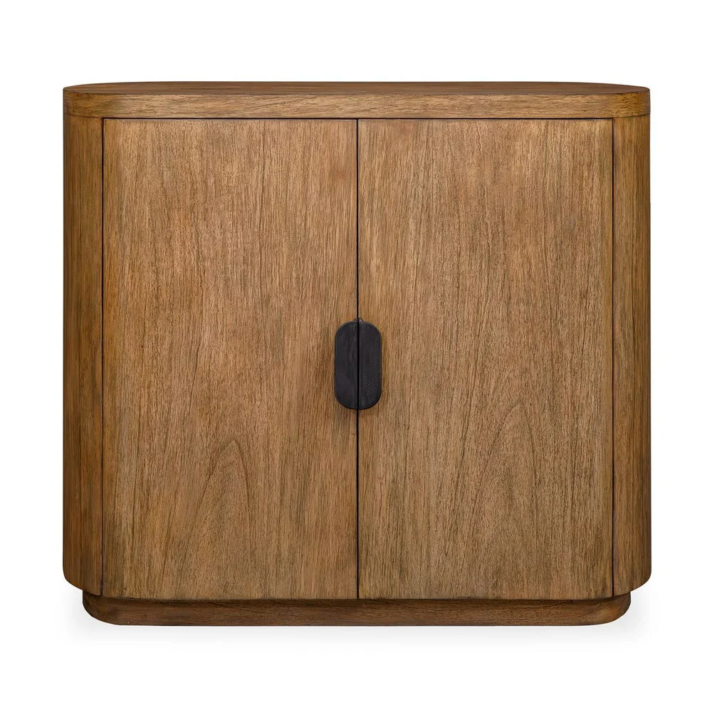 Uttermost Newell Mindi Wood  2- Door Cabinet - Image 2