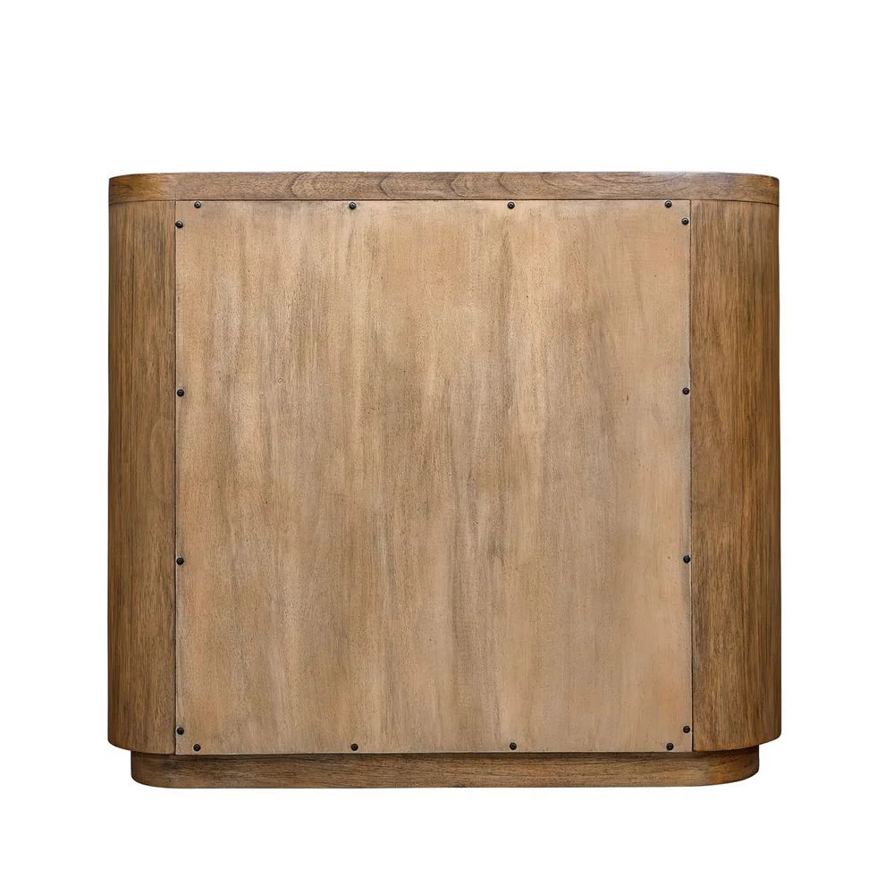 Uttermost Newell Mindi Wood  2- Door Cabinet - Image 5