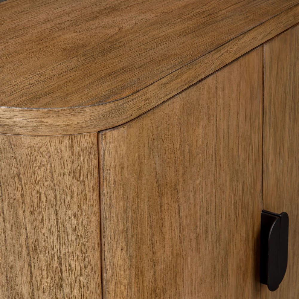 Uttermost Newell Mindi Wood  2- Door Cabinet - Image 7