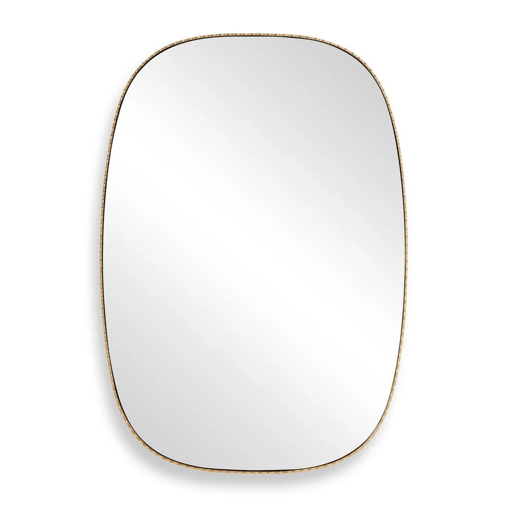 Uttermost Nidia Antique Gold Scalloped Mirror - Image 3