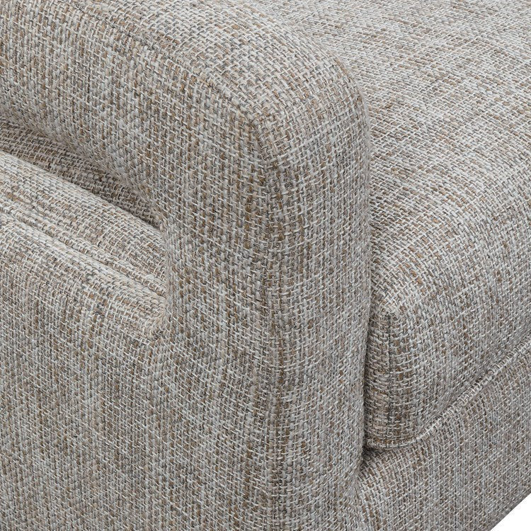 Uttermost O’Brian Natural Stone Linen Contemporary Armchair - Image 7
