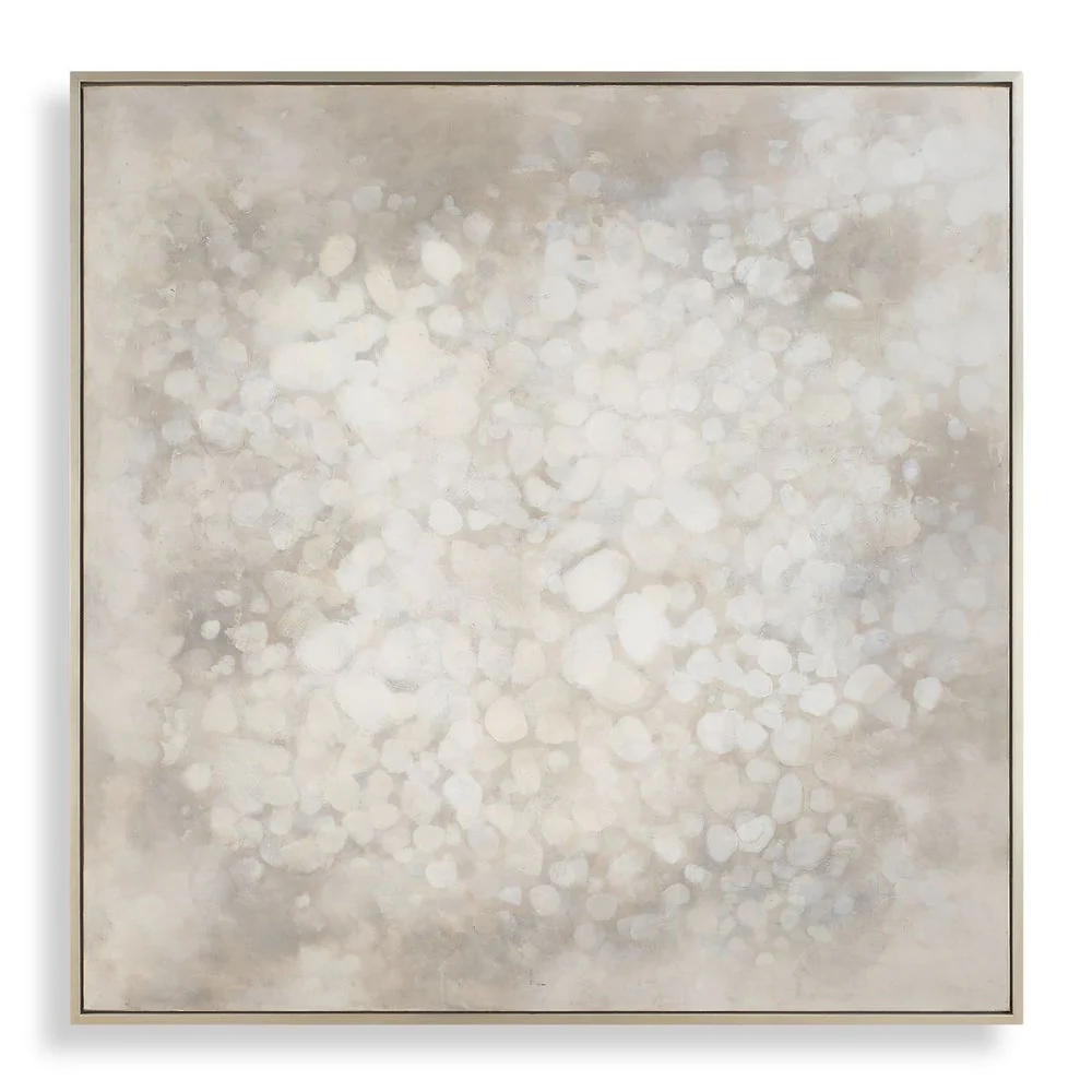 Uttermost Out Of Focus Hand Painted Canvas With Wood Frame - Image 2