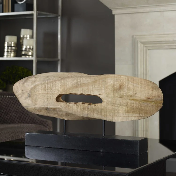 Uttermost Paol Mango Wood Sculpture - Image 3