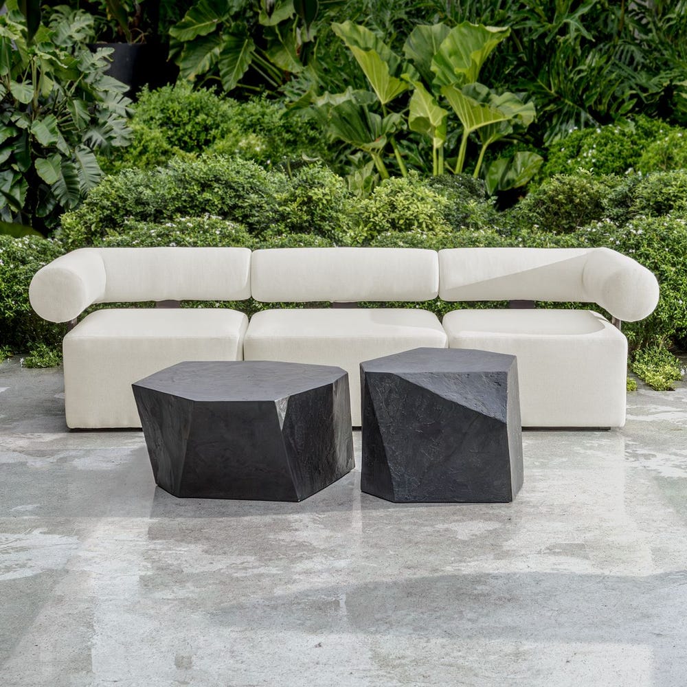 Uttermost Parra Indoor And Outdoor Coffee Table ~ Slate