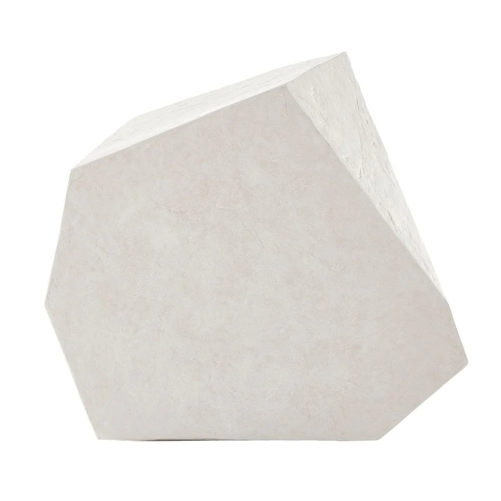 Uttermost Parra Limestone Side Table ~ Indoor And Outdoor Use - Image 4