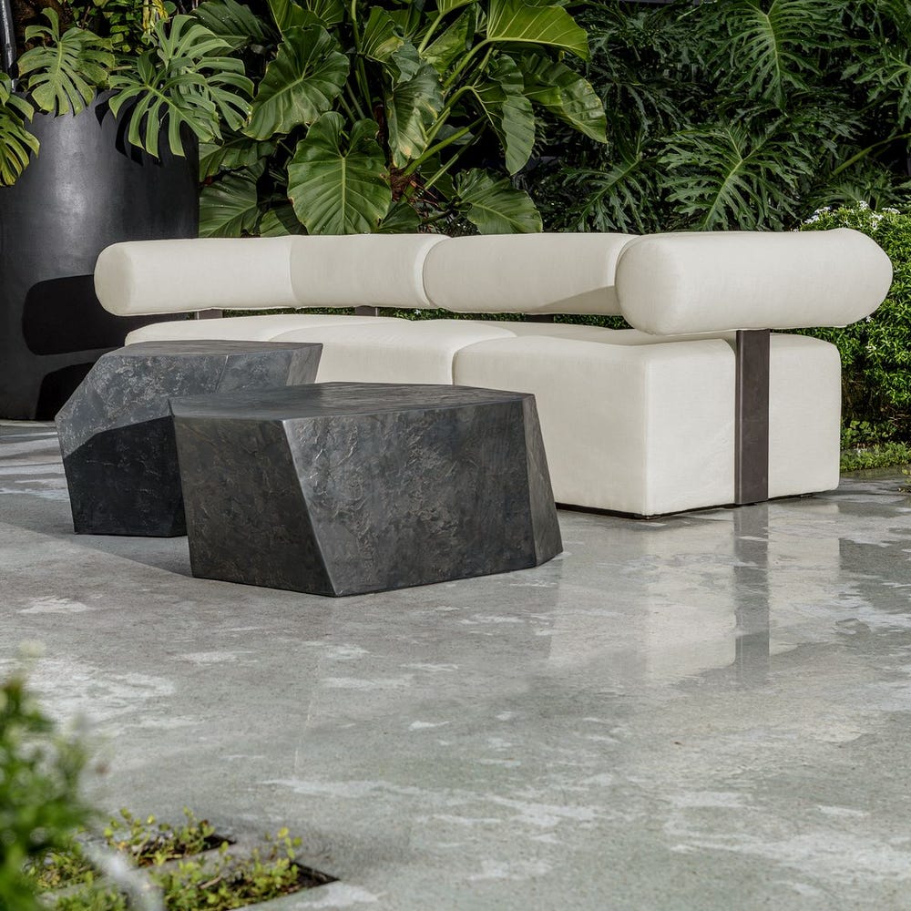 Uttermost Parra Slate Side Table Indoor And Outdoor Use - Image 2