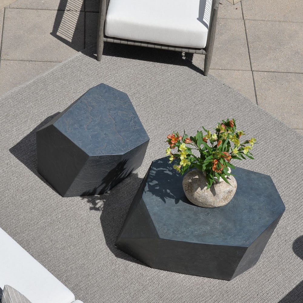 Uttermost Parra Slate Side Table Indoor And Outdoor Use - Image 6