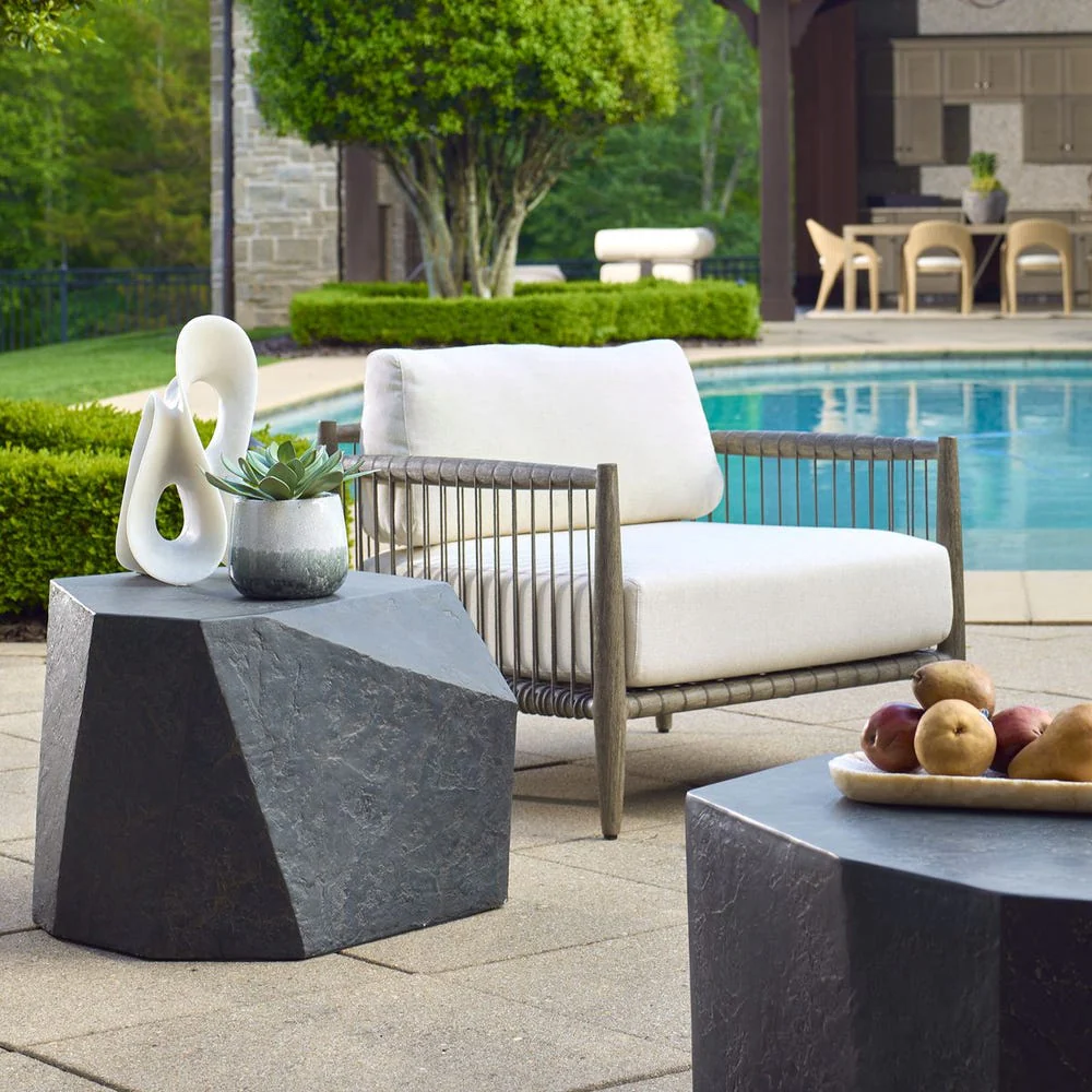 Uttermost Parra Slate Side Table Indoor And Outdoor Use - Image 7