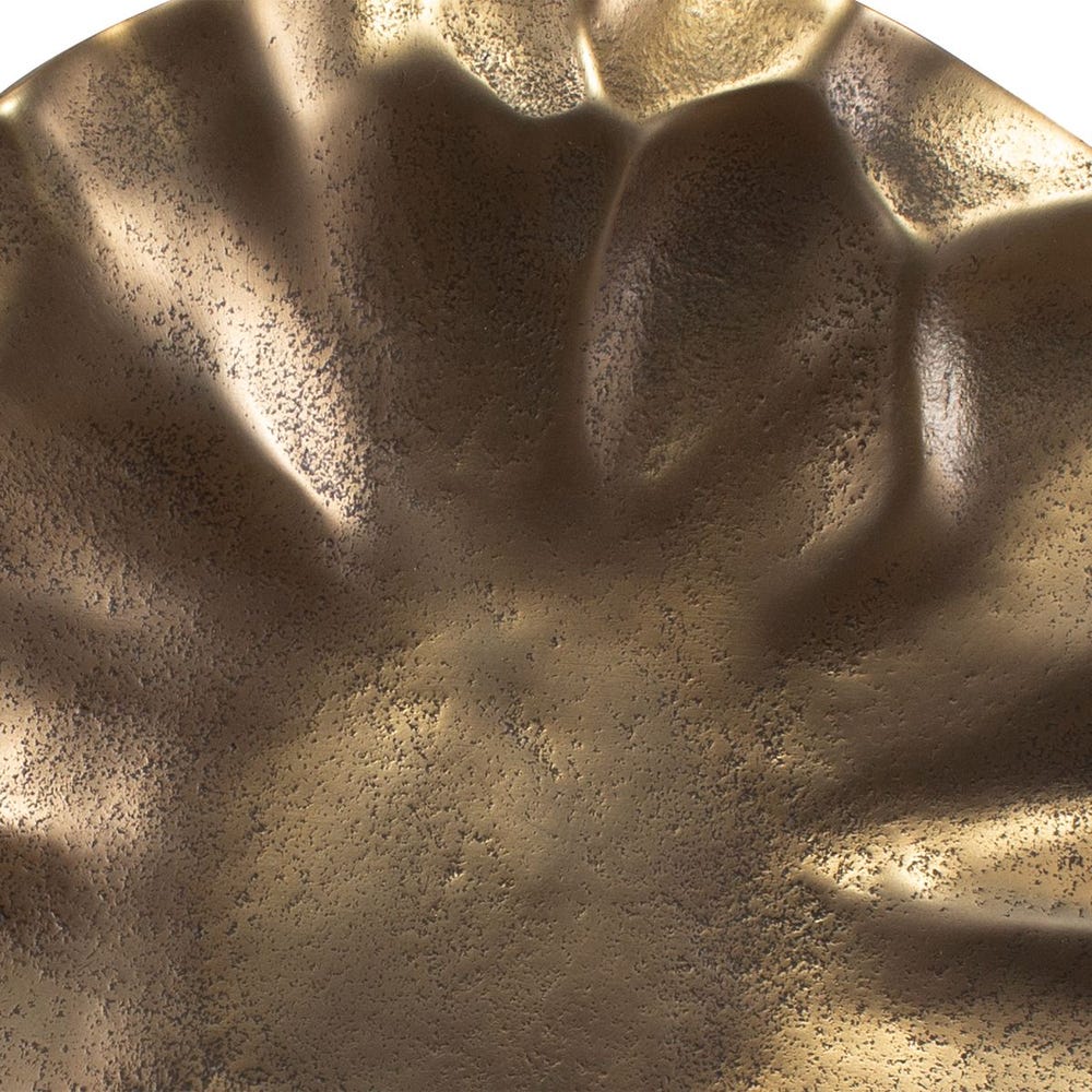 Uttermost Peonia Golden Dark Bronze Set of 3 Wall Discs Decor ~ Indoor And Outdoor Use - Image 5