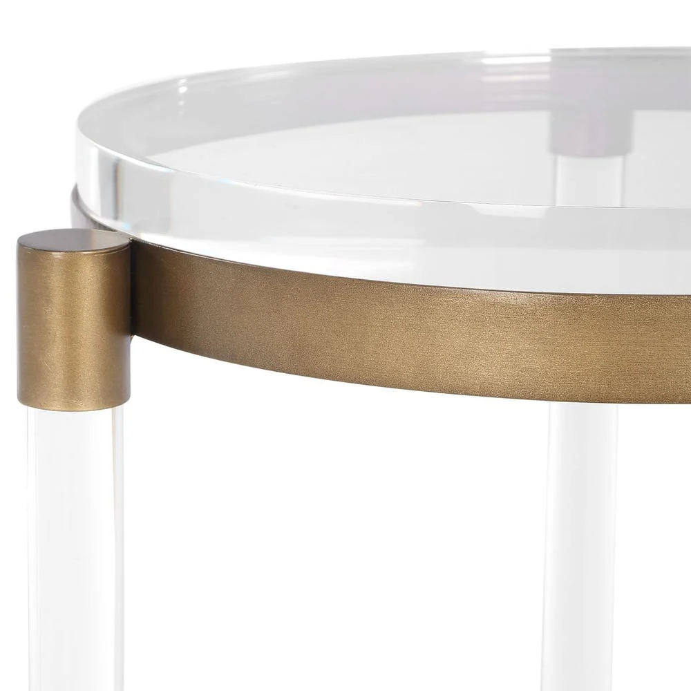 Uttermost Pereira Bronze Finish Accent Table - Image 6