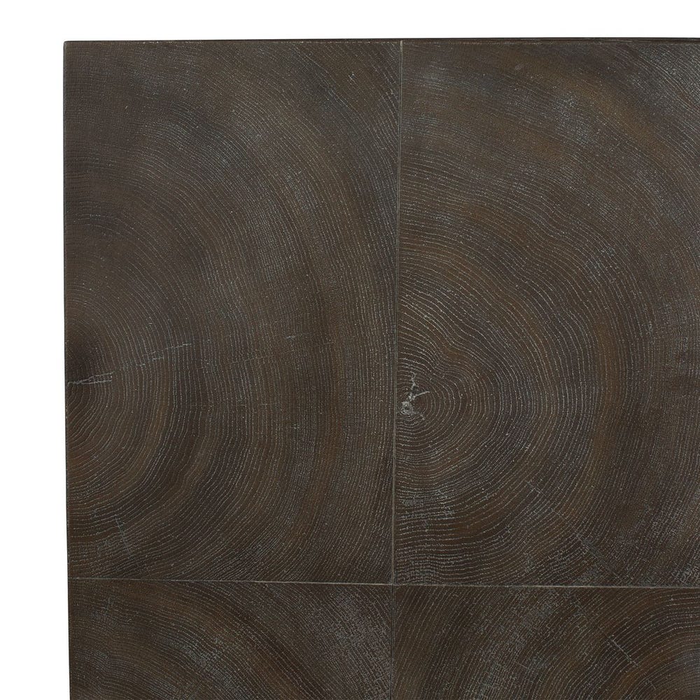 Uttermost Phineas Rich Walnut Oak 3- Door Cabinet - Image 8