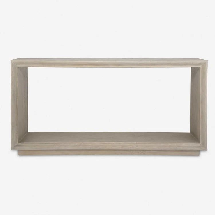 Uttermost Prism Light Oak Console Table - Image 2