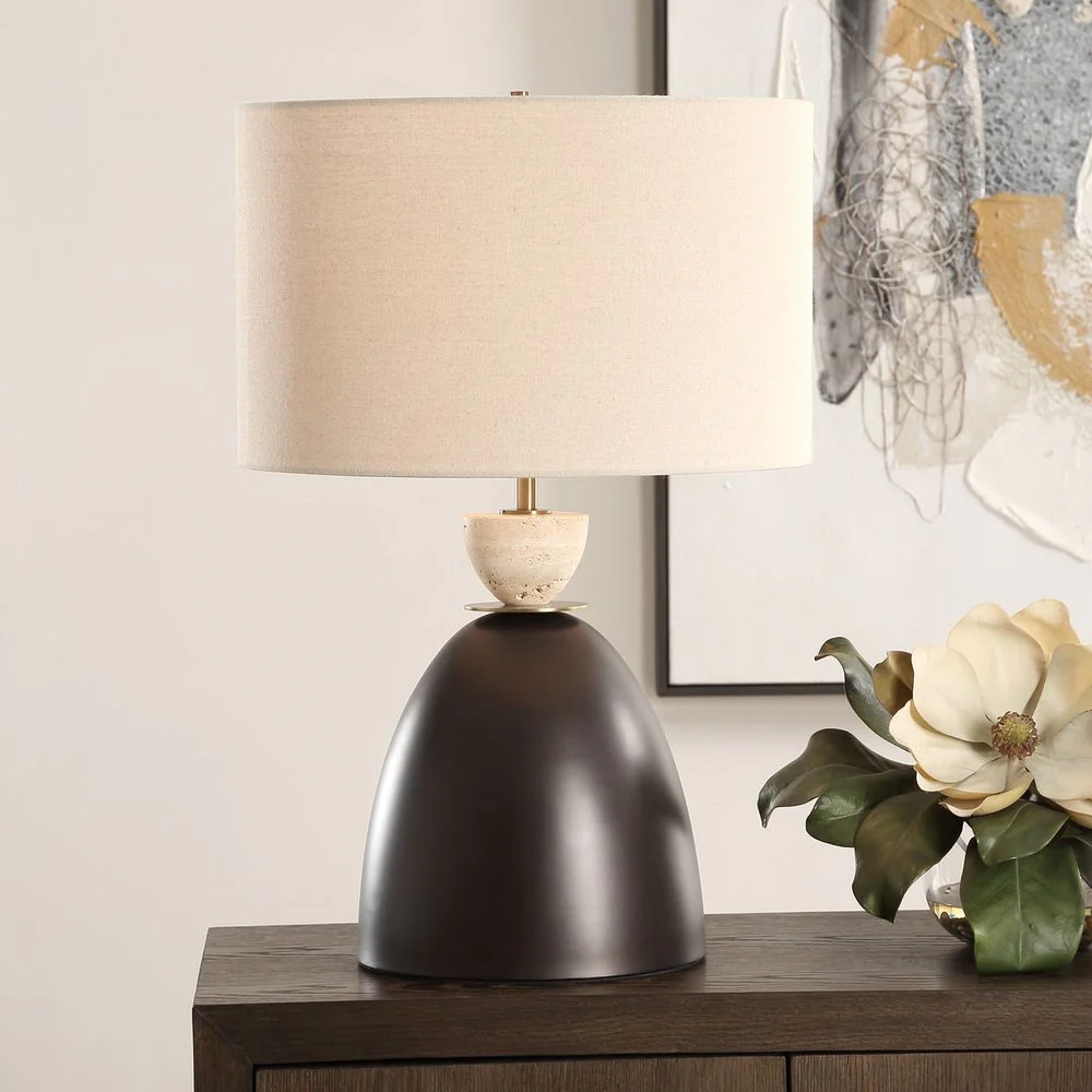 Uttermost Procida Dark Bronze Table Lamp