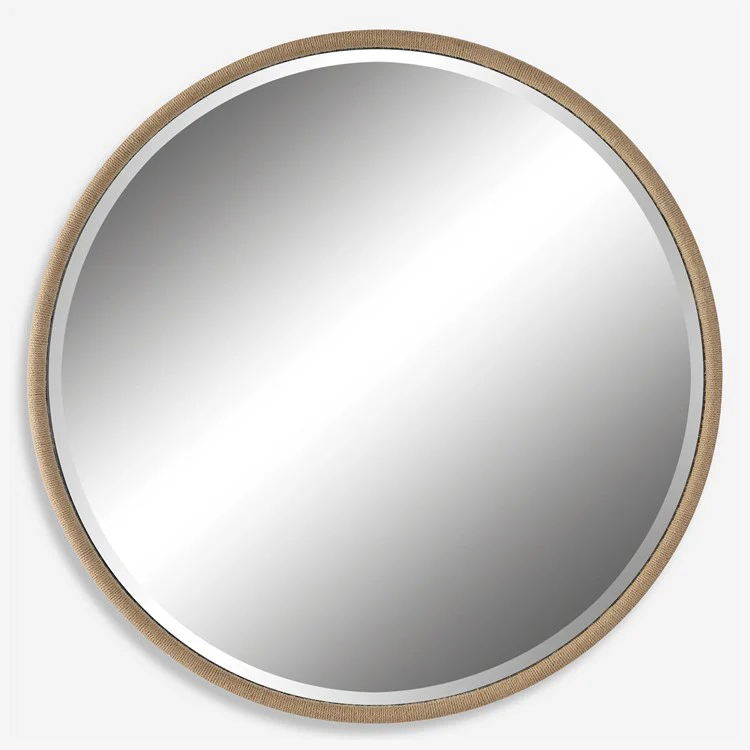Uttermost Ranchero Natural Braided Rope Round Mirror - Image 2