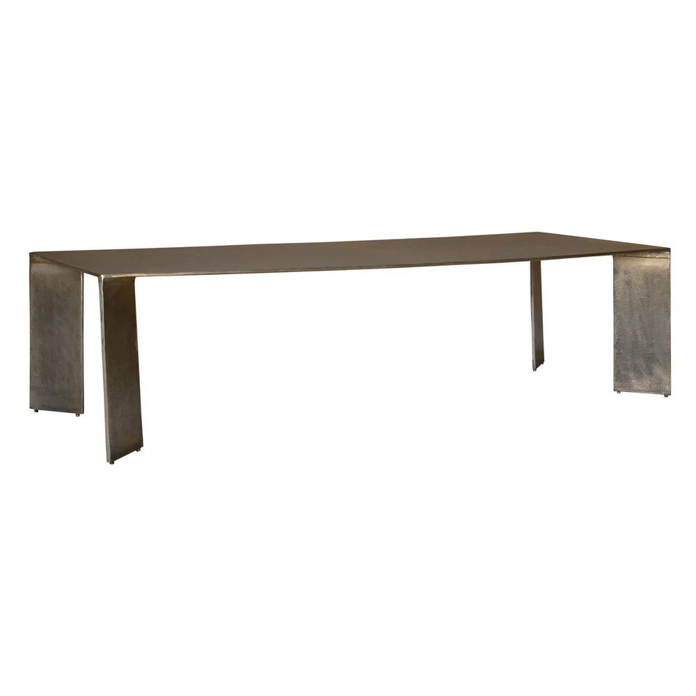 Uttermost Reade Antiqued Brass Finish Coffee Table ~ Indoor And Outdoor Use - Image 2