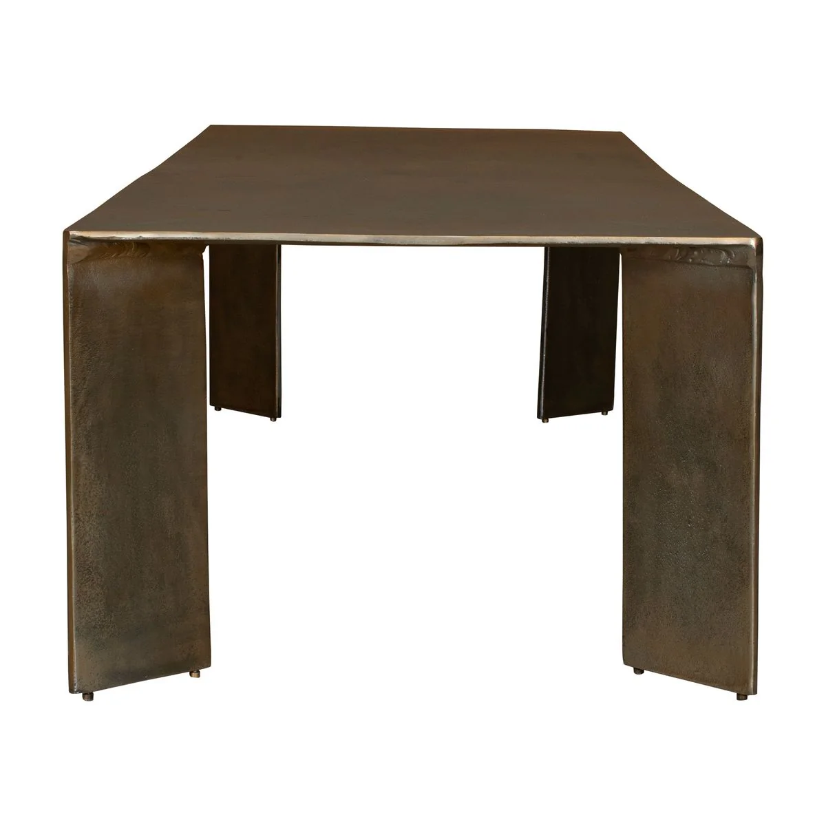 Uttermost Reade Antiqued Brass Finish Coffee Table ~ Indoor And Outdoor Use - Image 3