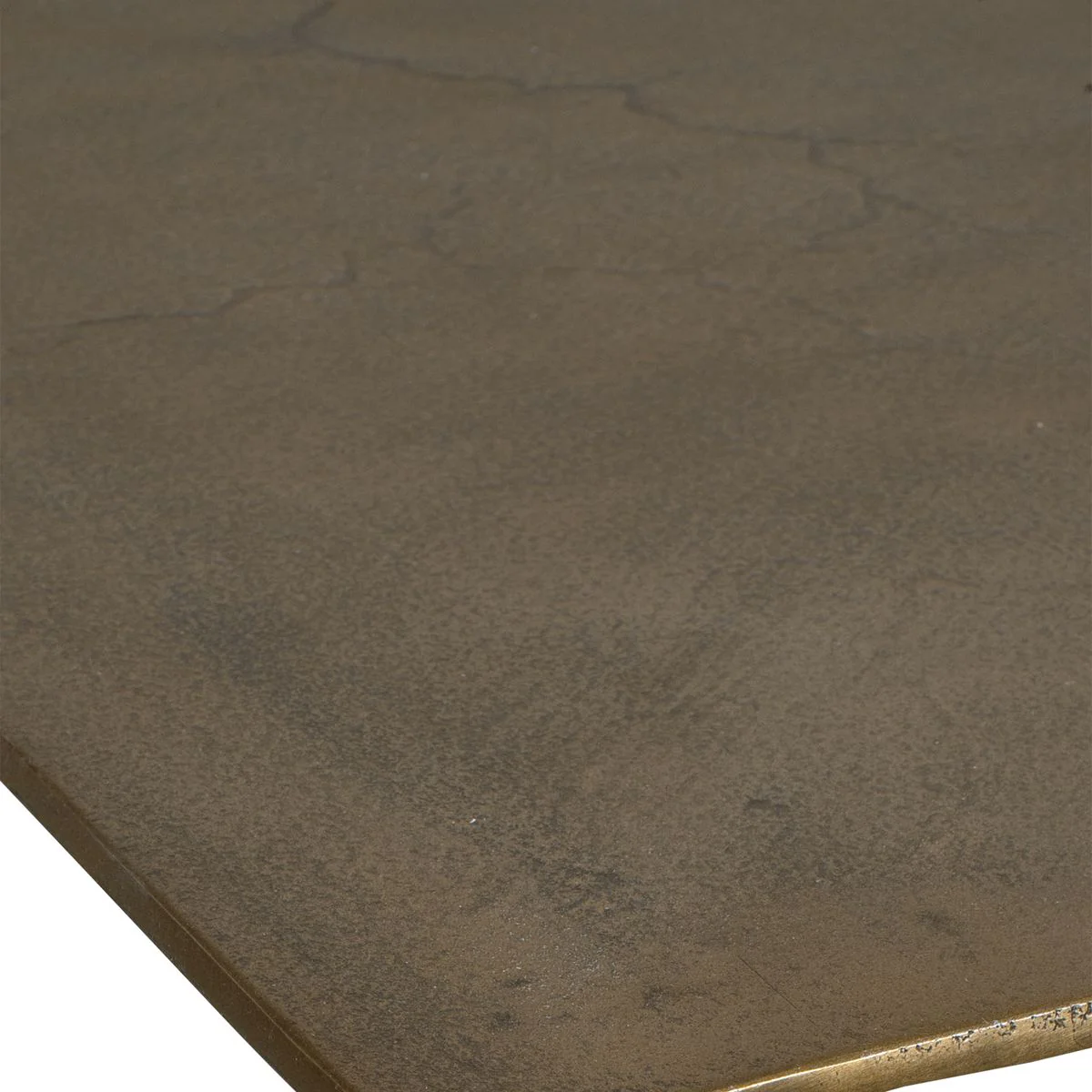Uttermost Reade Antiqued Brass Finish Coffee Table ~ Indoor And Outdoor Use - Image 4