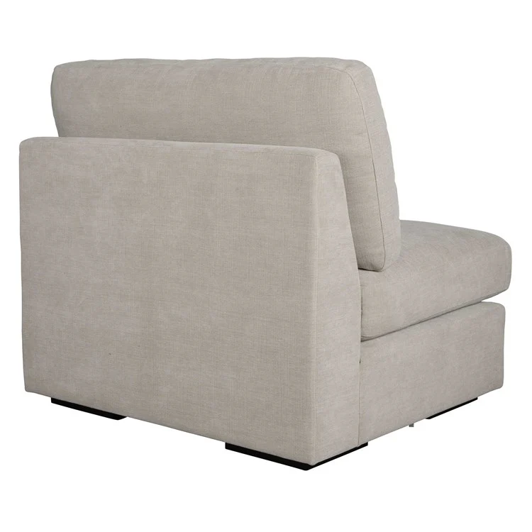 Uttermost Refuge Modular Armless Piece ~ Velvety Sand Performance Fabric - Image 4