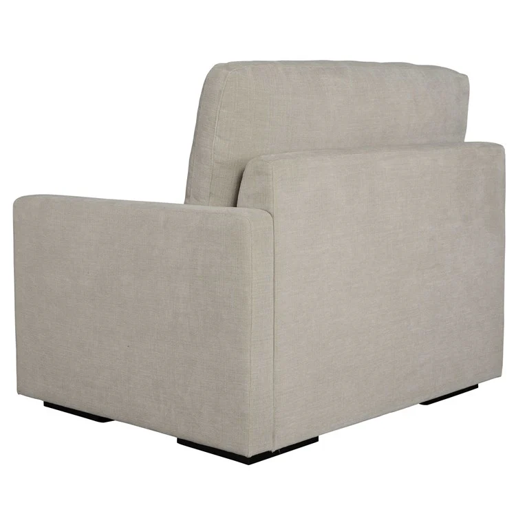 Uttermost Refuge Modular Right Arm Facing Piece ~ Velvety Sand Performance Fabric - Image 3