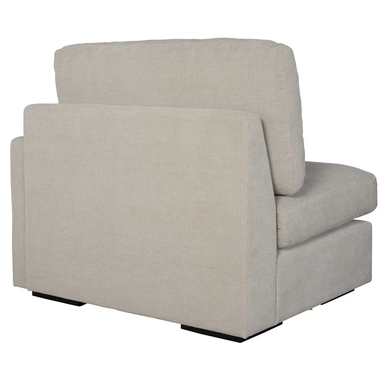 Uttermost Refuge Modular Right Arm Facing Piece ~ Velvety Sand Performance Fabric - Image 4