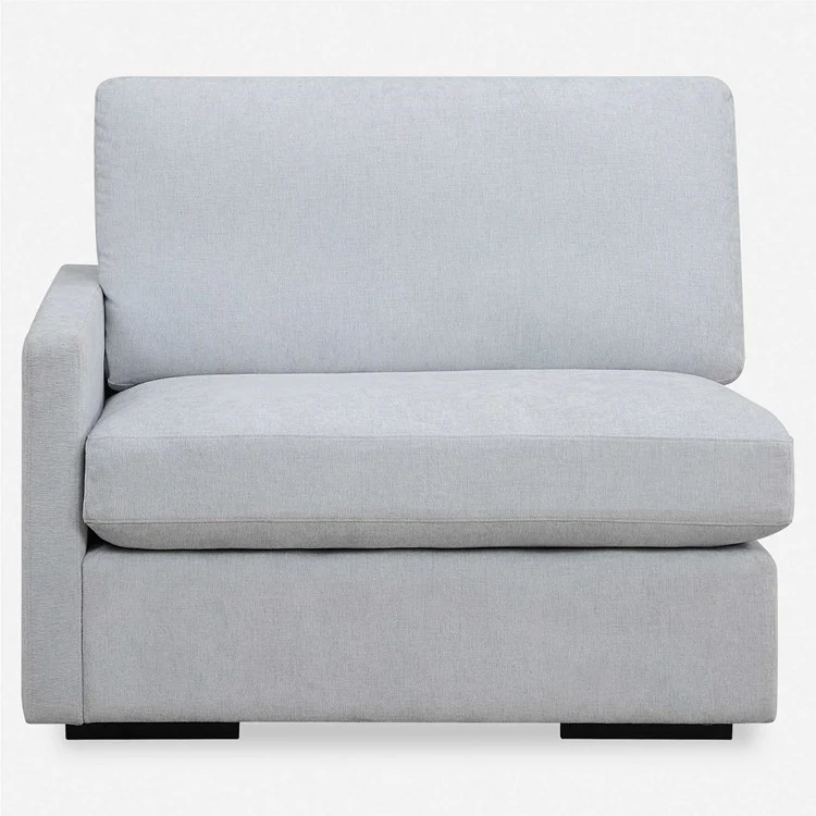 Uttermost Refuge Modular Sofa ~ Cloud Blue Performance Fabric - Image 4