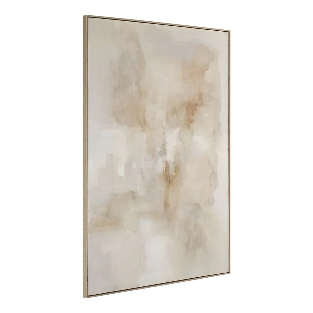 Uttermost Remedy Cream Hand Painted Canvas - Image 3