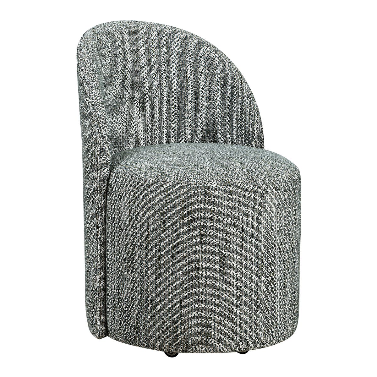 Uttermost Roll With It Rich Emerald Chenille Dining Chair - Image 4