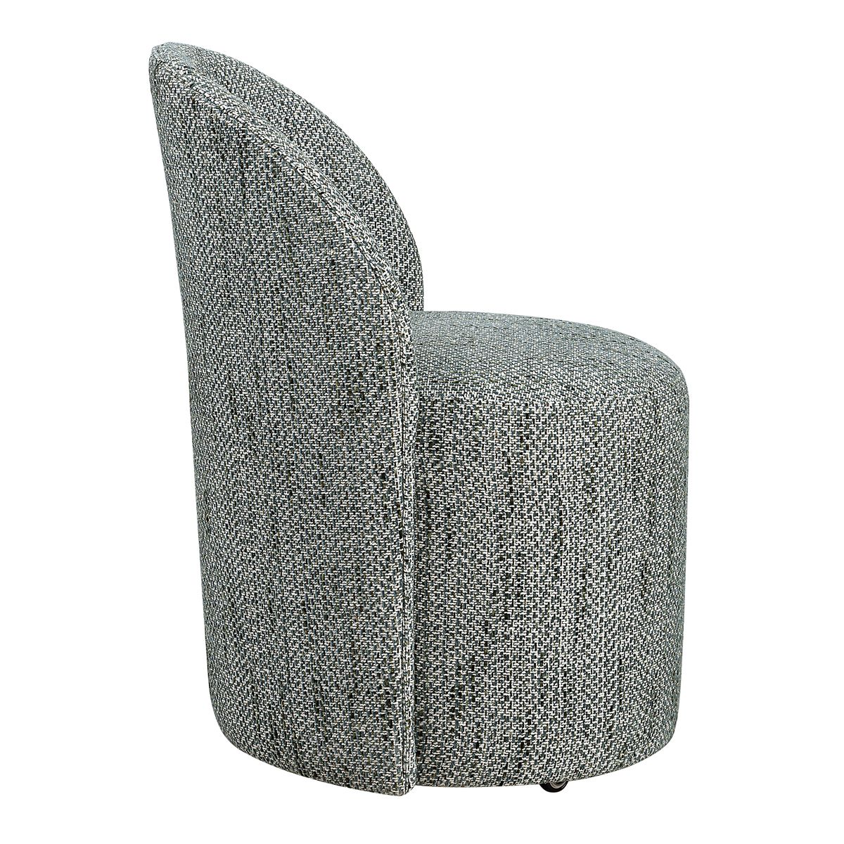 Uttermost Roll With It Rich Emerald Chenille Dining Chair - Image 5
