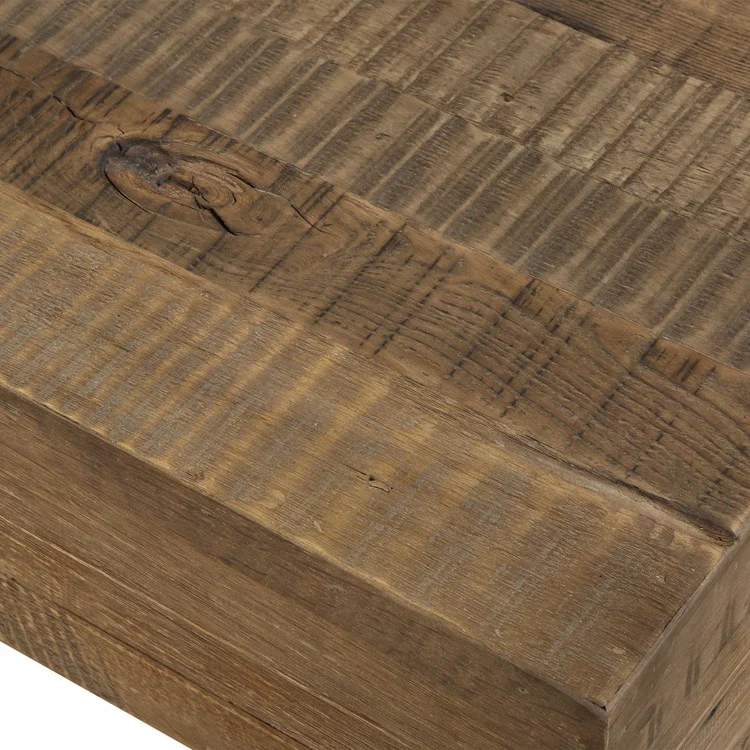 Uttermost Rustic Planes Reclaimed Wood Coffee Table - Image 8