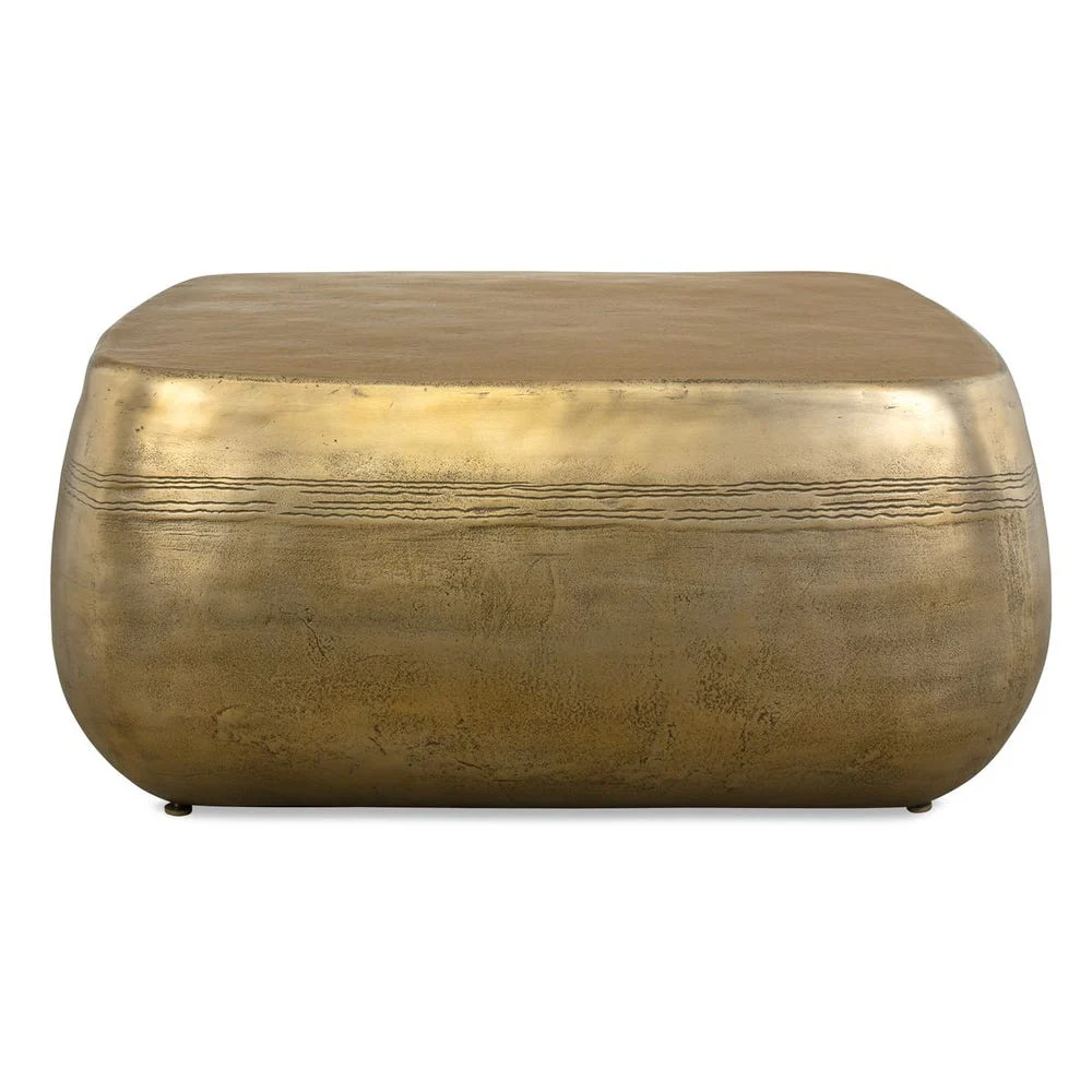 Uttermost Saguaro Aged Brass Coffee Table ~ Indoor-Outdoor Use