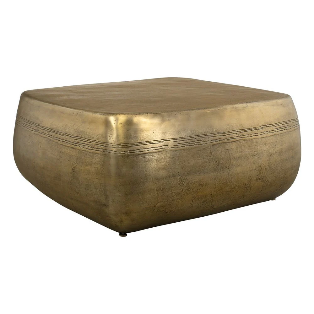 Uttermost Saguaro Aged Brass Coffee Table ~ Indoor-Outdoor Use - Image 2