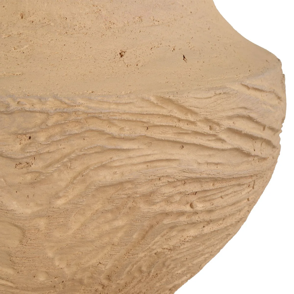 Uttermost Sandstone Flow Terracotta Round Vase - Image 7