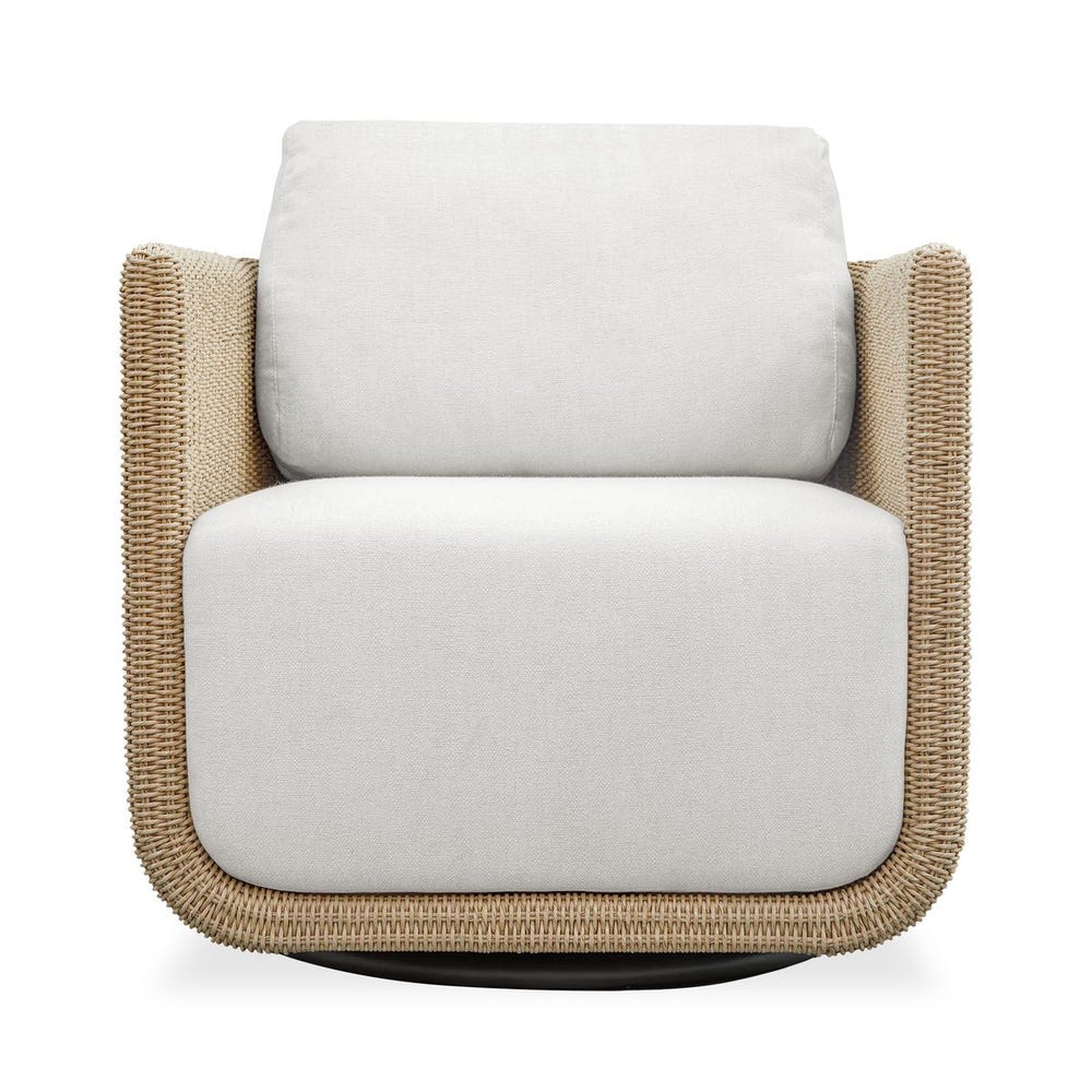 Uttermost Santorini Outdoor Swivel Lounge Chair - Image 2