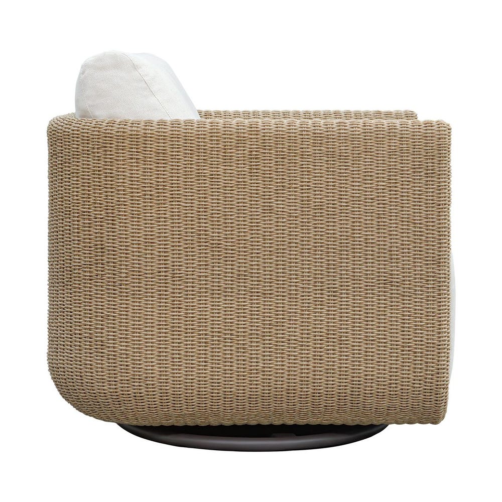Uttermost Santorini Outdoor Swivel Lounge Chair - Image 4