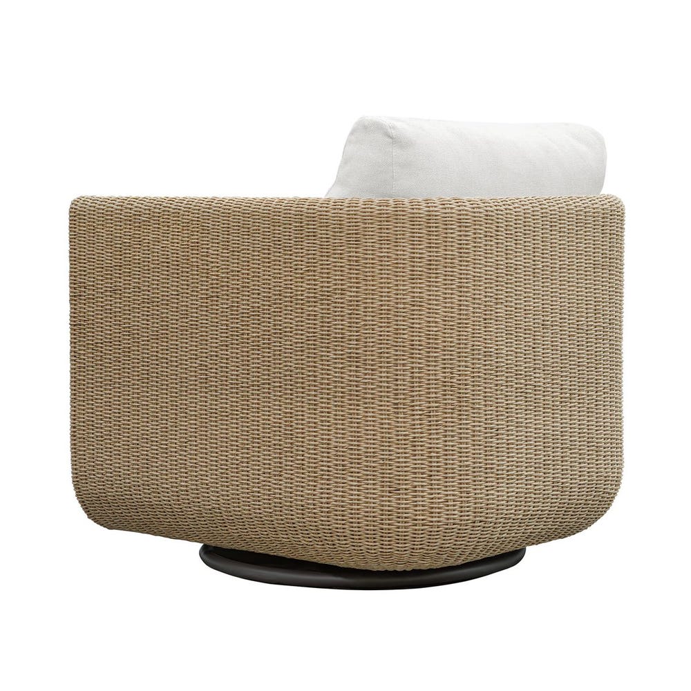 Uttermost Santorini Outdoor Swivel Lounge Chair - Image 6