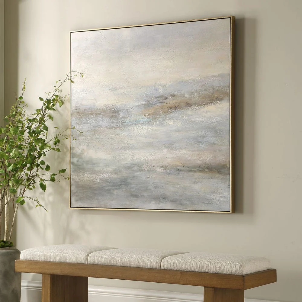 Uttermost Say When Hand Painted Canvas - Image 2